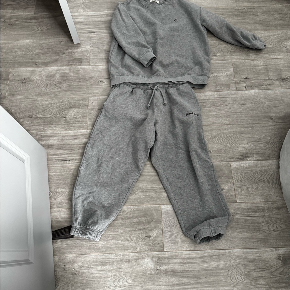 Grey sweatsuit
